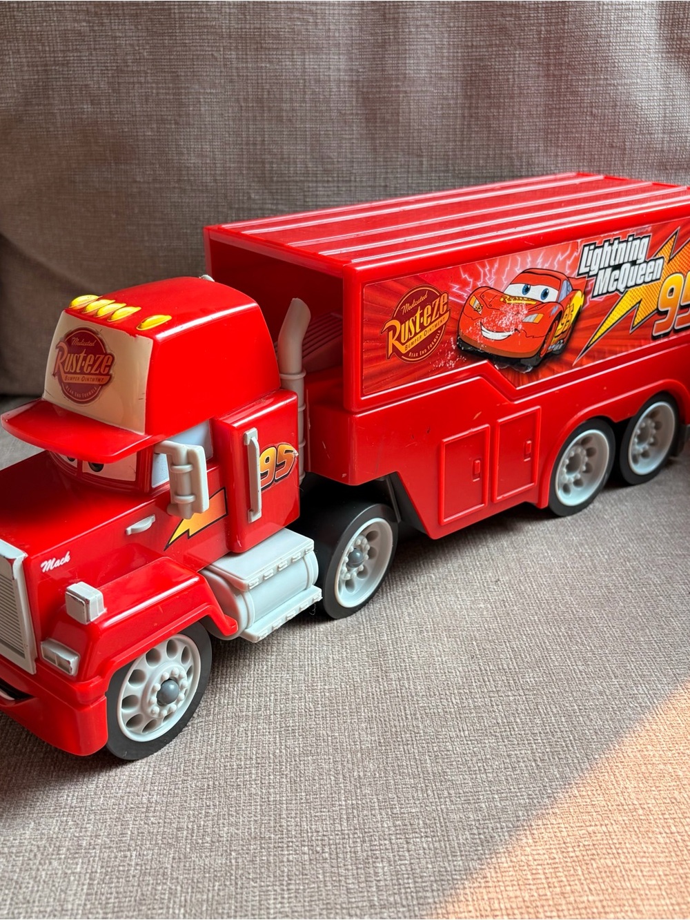 Cars Lightning McQueen Mack Hauler Launcher Toy Truck - Kids Cars & Vehicles
